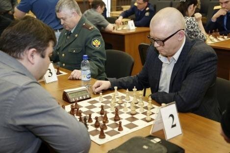 Силовики сошлись за шахматной доской Силовики сошлись за шахматной доской