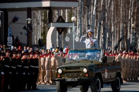 Столица Югры отмечает День Великой Победы Столица Югры отмечает День Великой Победы