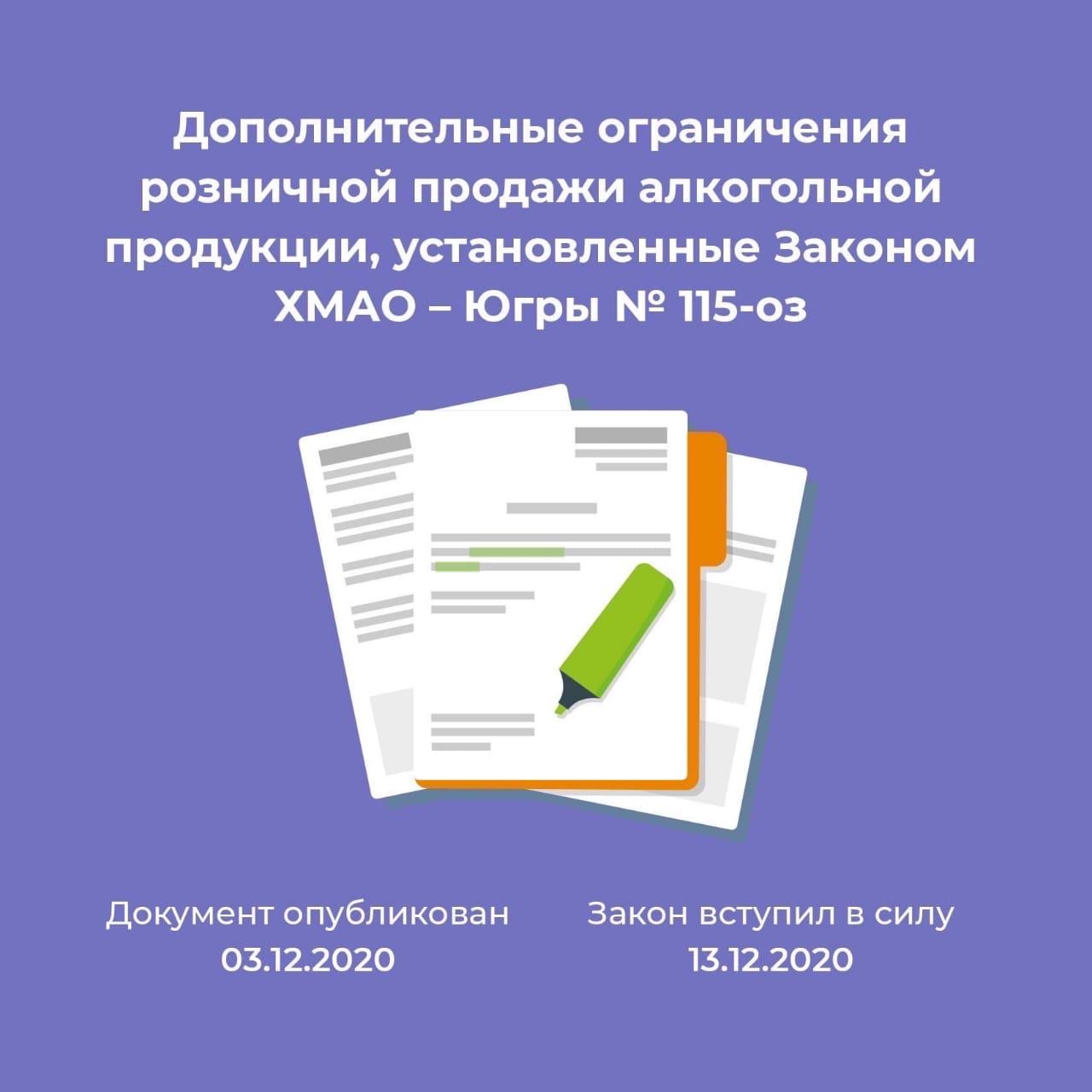 Дополнительные ограничения. Законодательство ХМАО. Законы ХМАО-Югры. Ограничения розничной продажи алкогольной продукции. Ограничения в ХМАО.