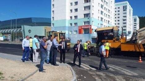  Проверено: в окружном центре провели обследование ремонтируемых дорог