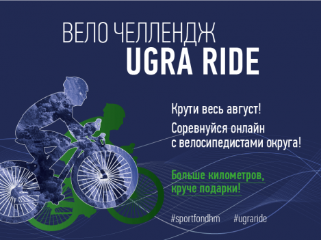 Хантымансийцев приглашают к участию в велочеллендже «UGRA RIDE»