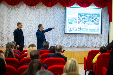 В Ханты-Мансийске выбирают место установки стелы «Город трудовой доблести» В Ханты-Мансийске выбирают место установки стелы «Город трудовой доблести»