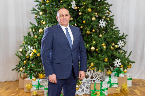 Поздравление Главы города Ханты-Мансийска Максима Ряшина с Новым годом
