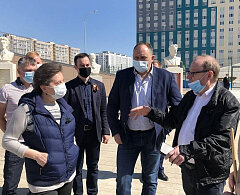В микрорайоне «Иртыш-2» завершается строительство объектов социальной инфраструктуры
