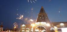 В Ханты-Мансийске отгремел праздничный салют в честь Дня Победы