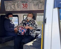 В Ханты-Мансийске продолжаются проверки соблюдения масочного режима в транспорте