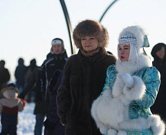 Новогодний марафон волшебных событий «Ханты-Мансийск – Новогодняя столица России 2017 /2018» завершился передачей символа проекта Туле