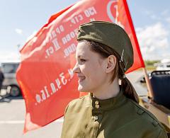 Ханты-Мансийск стал участником праздничных акций в честь 75-летия Победы 