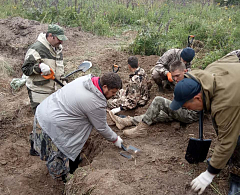 Хантымансийские поисковики нашли останки 96 бойцов времен Великой Отечественной войны