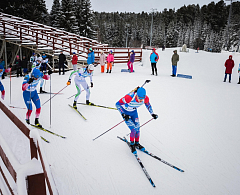 В Ханты-Мансийске прошли отборочные соревнования на участие в первом этапе Кубка мира по биатлону