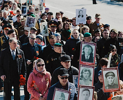 Около 13,5  тысяч хантымансийцев встали в ряды «Бессмертного  полка»