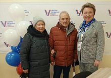 Почетный житель города Ханты-Мансийска  проявил свою гражданскую позицию по избранию Президента Российской Федерации! 