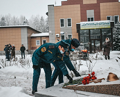 В Ханты-Мансийске состоялся парад пожарной техники
