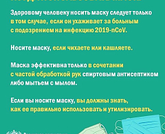 Как надевать, носить, утилизировать маску? 