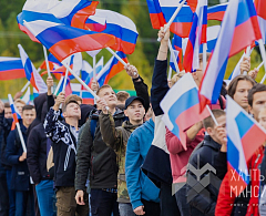 Студенты ХМТПК поддержали российских военнослужащих