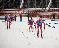 В Ханты-Мансийске завершились тренировки российских лыжников