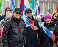 Юбилей Крымской весны отметили в Ханты-Мансийске