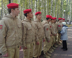 В окружной столице открыли памятный знак «Жителям блокадного Ленинграда»