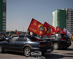 Автомобильный пробег «Мы помним» прошел в столице Югры