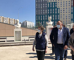 В микрорайоне «Иртыш-2» завершается строительство объектов социальной инфраструктуры