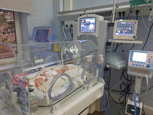 Отделение реанимации для новорожденных детей в ОКБ пополнилось новым оборудованием