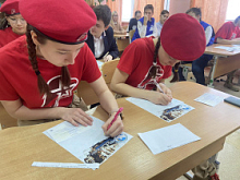 Школьники окружной столицы выразили слова благодарности ветеранам Великой Отечественной войны