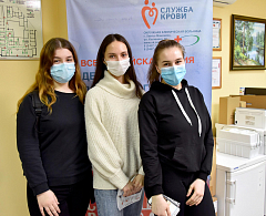 В акции «День донорского совершеннолетия» в Ханты-Мансийске приняли участие 266 человек 