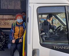 В Ханты-Мансийске продолжаются проверки соблюдения масочного режима в транспорте