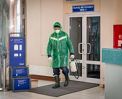 В аэропорту Ханты-Мансийска принимаются комплексные меры по профилактике распространения коронавируса