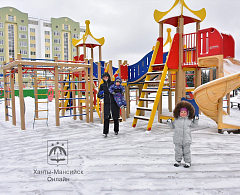 Три детских площадки обустроены в 2021 году по инициативе горожан