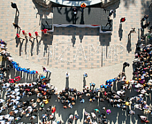 Хантымансийцы присоединились к акции, приуроченной ко Дню солидарности в борьбе с терроризмом