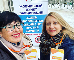 Волонтеры Ханты-Мансийска присоединились к акции "Мы вместе против ковида"