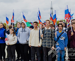 Студенты ХМТПК поддержали российских военнослужащих