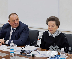 Наталья Комарова провела встречу с Главой Ханты-Мансийска Максимом Ряшиным