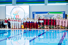 Соревнования по синхронному плаванию «Выше радуги» прошли в Ханты-Мансийске