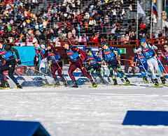 Глава города Максим Ряшин посетил Альфа-Банк Чемпионат России по биатлону в Ханты-Мансийске