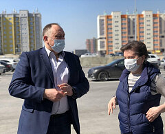 В микрорайоне «Иртыш-2» завершается строительство объектов социальной инфраструктуры