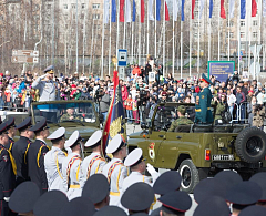 Ханты-Мансийск вместе со всей страной отмечает День Победы